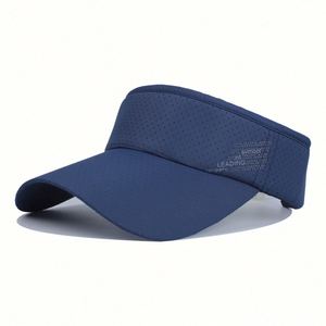 Casquette de sport unisexe en polyester 100% ISO, décontractée, pour l'extérieur, réglable, pour le tennis et le golf, visière pare-soleil, séchage rapide, respirante et confortable - Product Image 2