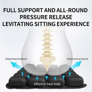 Cojín de asiento inflable de patente de invención que se adapta a todos los asientos de aerolíneas Cojín de personalización de fábrica - Product Image 3