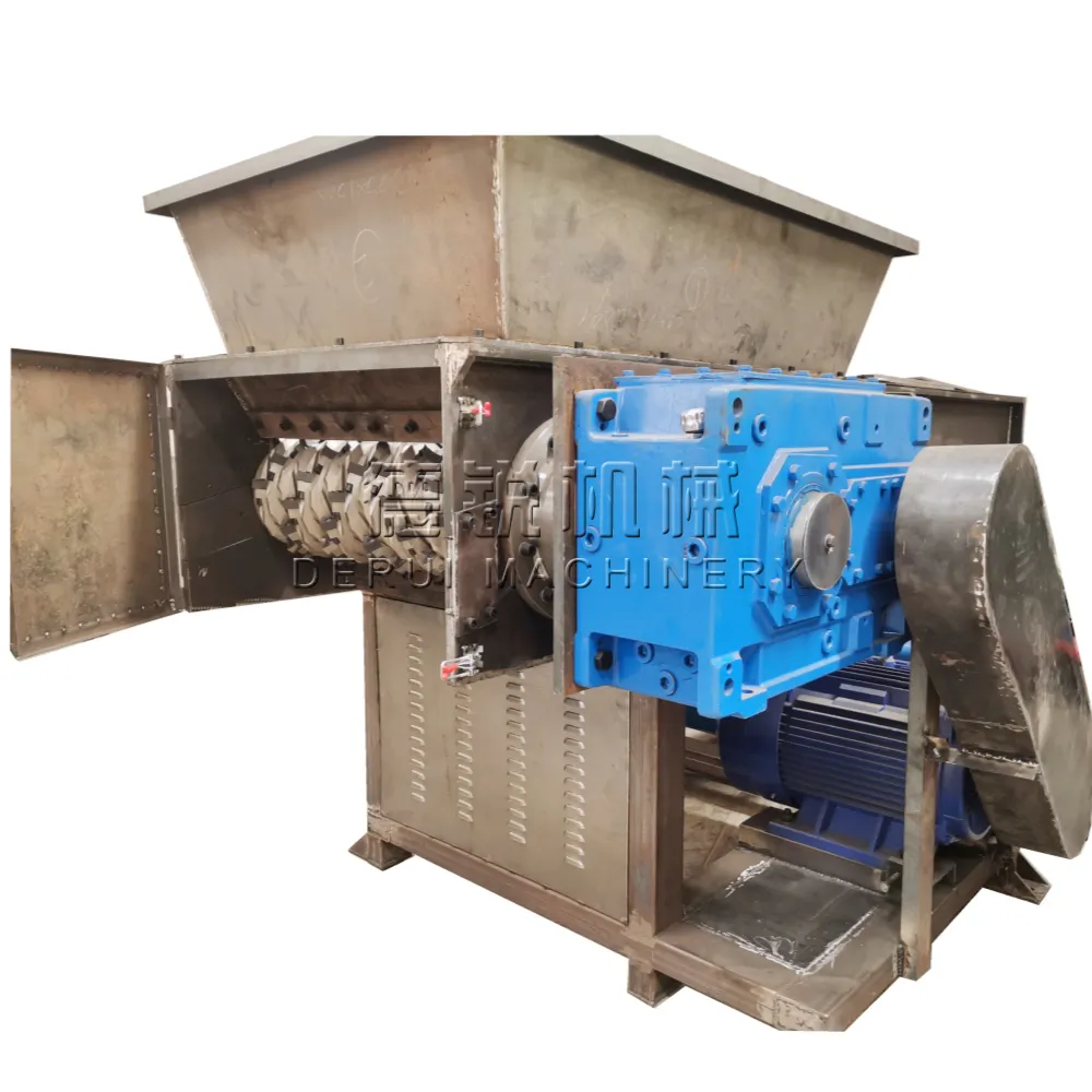 Afval Plastic Pijp Crusher Schroot Fles Shredder Machine Afval Hout Shredder