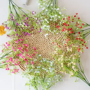 Bouquet de 5 fourches en plastique pour arrangement floral de salon, fleurs de mariée - Product Image 1