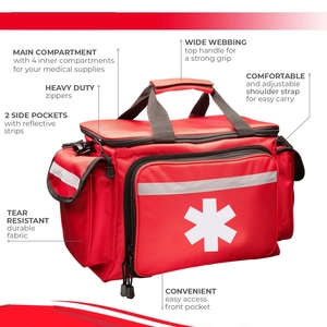 Botiquín de primeros auxilios médico de supervivencia al aire libre de estilo de moda personalizado de fábrica, botiquín de emergencia para coche - Product Image 3