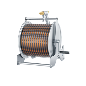Enrouleur de <span class=keywords><strong>tuyau</strong></span> automatique rétractable <span class=keywords><strong>mural</strong></span> en acier inoxydable de haute qualité <span class=keywords><strong>50m</strong></span> CNS, pour <span class=keywords><strong>tuyau</strong></span> d'arrosage haute pression - Product Image 2
