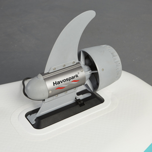 มอเตอร์ไฟฟ้า Havospark รุ่น Y01+B75 แรงขับ 13.5 กก./29.7 ปอนด์ กำลังไฟ 600 วัตต์ แบตเตอรี่ สำหรับ 4-6 คน เหมาะสำหรับเรือตกปลา แพดเดิลบอร์ด และเรือคายัค - Product Image 1