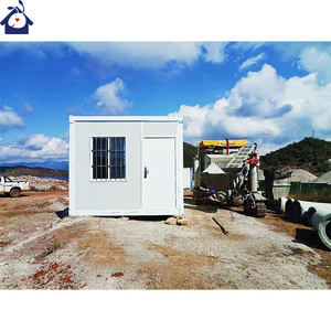 Uso eficiente del espacio Contenedor plegable Baño Solución de saneamiento portátil plegable para sitios de trabajo remotos - Product Image 3