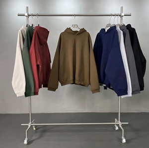 Sudadera con Capucha 100% Algodón, Sudadera Urbana para Mujer, Sudadera con Capucha Essentials, Pantalones y Sudaderas con Capucha de Algodón Unisex, Gruesas, Cómodas, Elegantes y de Talla Grande - Product Image 1
