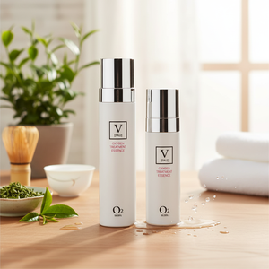 Korea K-Beauty FAU Tratamiento de OXÍGENO para Esencia Suero Té Verde Infundido Hidratante Reparación Cuidado Facial Iluminador Nutritivo - Product Image 3
