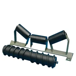 CEMA tedarikçisi özelleştirilmiş avara varil rulo çelik <span class=keywords><strong>Spiral</strong></span> rulo ağır konveyör rulo - Product Image 1