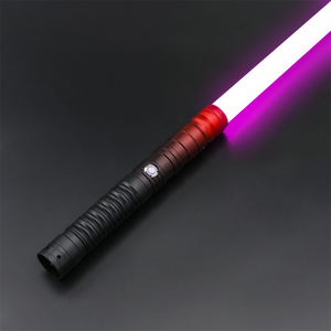 TXQSABER RGB FOC Blaster Balançoire Lisse Duel <span class=keywords><strong>Sabre</strong></span> <span class=keywords><strong>Laser</strong></span> Poignée En Métal 12 Couleur Changeante Combat Cosplay Cadeau Enfants Jouets Lumineux - Product Image 6