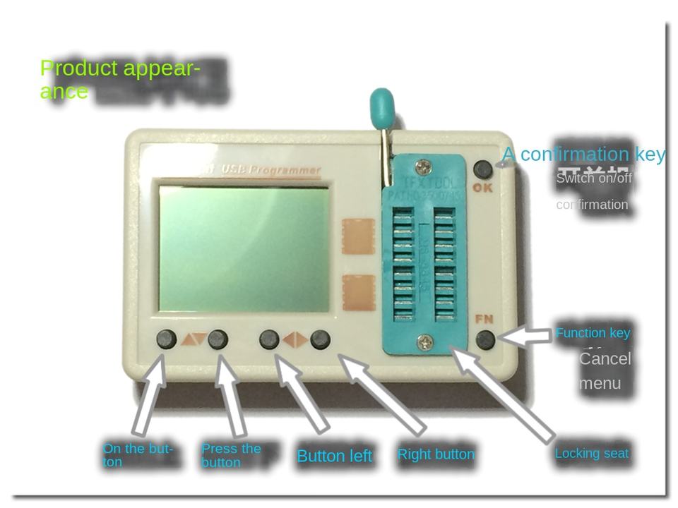 SkyPRO II EEPROM FLASH AVR STM32 STM8 Offline Programmer Offline Burner ...