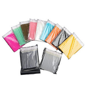 Brosse à lèvres jetable en nylon colorée, applicateur de rouge à lèvres et gloss, outil cosmétique de maquillage - Product Image 1