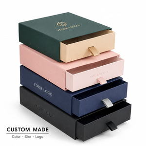 Wholesale Luxury Sliding Drawer Gift <b>Box</b> Custom Rigid Cardboard Packaging for Jewelry Cosmetics Perfume Wine <b>Bottle</b> with Logo - Product Image 1