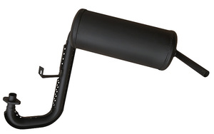 101859301 Ensemble silencieux d'échappement avec bouclier thermique pour voiturette de golf à essence Club Car DS 1994-2014 pour moteur FE290 MUF-0004 Garantie 1 an - Product Image 3