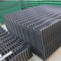 Clôture en treillis métallique à double barre 656 Panneau de treillis métallique à double fil 686 Clôture à double fil horizontal Modélisation 3D Écologique Imperméable