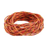 26AWG 26 #   Câble d'extension servo torsadé 30 conducteurs JR Futaba pour accessoires d'avion RC