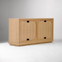 Buffet design moderne de luxe en bois, modèle Berkely, pour ensembles de chambre principale, hôtels de luxe, villas et salles à manger
