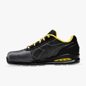 DIADORA UTILITY-701,176214-C4624/45 Zapatos DE SEGURIDAD RUN NET AIRBOX MATRYX LOW S1P SRC, gris/negro - Product Image 3
