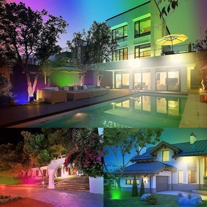 30 Wát RGB colour thay đổi nhẹ Lũ lụt điều khiển từ xa bộ nhớ thời gian 4 chế độ IP66 không thấm nước ngoài trời <span class=keywords><strong>Led</strong></span> Đèn Pha cho Đảng - Product Image 6