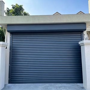 Volets roulants de garage renforcés résistants au vent, structure stable <span class=keywords><strong>pour</strong></span> installation extérieure - Product Image 1