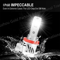 Lampu LED Headlight Plug-in-play Super Terang G27 120W 12000LM H4 H7 H13 9004 9007 H1 H3 H11 9005 9006