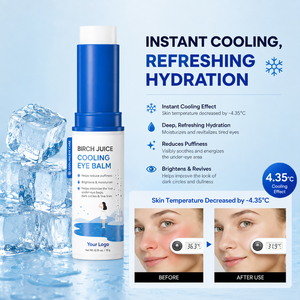 Stick Baume Rafraîchissant Instantané pour le Visage – Réduit les Poches et les Cernes, Soulage la Peau Sèche et Tendue – Sérum Facial Hydratant au Jus de Bouleau - Product Image 2