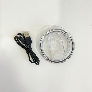Vaso inteligente de 20oz blanco para sublimación, con altavoz, carga USB y pantalla de música, con tapas, envío desde almacén de EE. UU. - Product Image 2