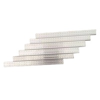 Entretoise creuse en aluminium pliable, barre d'entretoise en alliage d'aluminium pour l'étanchéité des portes et fenêtres en verre isolant, longueur personnalisée