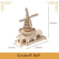 Rompecabezas de Madera 3D Personalizado, Modelo de Arquitectura Clásica, Artesanía en Madera Tallada a Mano, para Decoración de Mesa de Estudio
