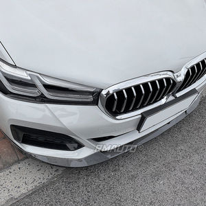Kit de carrocería con alerón difusor de labio delantero estilo FD pintado en negro brillante para BMW Serie 5 G30 M Sport 2021-2022 - Product Image 6