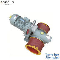 Máquina de tracción de fábrica para motor de montaplatos 100kg/200kg tipo tambor 0.4m/s GT100K/JIAYE