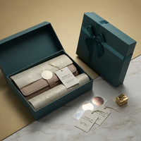 Boîte cadeau pliante de luxe avec ruban, boîtes d'emballage en carton magnétique vertes pour anniversaire, mariage, fête, rangement de cadeaux