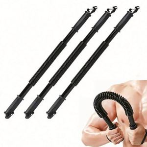 Pince de musculation pour les bras en acier au carbone durable, Power Blaster à ressort, équipement de fitness, extenseur de bras, Power Twister pour avant-bras, noir - Product Image 3