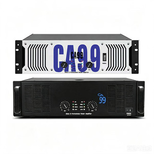 CA99 3U High power 2-channel 2500W*2 professional audio power amplifier for sound system performance venues - Product Image 2
