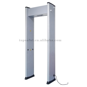 6 Zones Metaaldetectorpoort Body Temperatuur Scanner Temperatuur Instrumenten TS-BS600 - Product Image 5