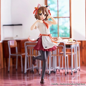 Figurines décoratives d'<span class=keywords><strong>anime</strong></span> en PVC des personnages de dessins animés <span class=keywords><strong>K</strong></span>-<span class=keywords><strong>On</strong></span> Cat Girl Hirazawa Yui et Nakano Azusa, livraison en gros/agent - Product Image 3