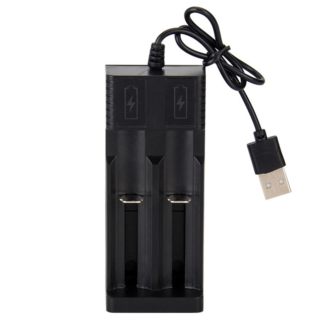 Universal  Auto-Stop Function Multi-Model Compatibility and USB Port 18650 Battery Charger for Various Lithium Batteries