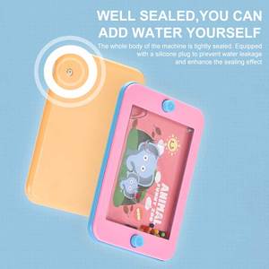 Elephant Retro trò tiêu khiển trò chơi cầm tay nước Trò chơi đồ chơi con hươu cao cổ nước vòng quăng trò chơi đồ chơi cho trẻ em - Product Image 5