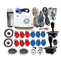 Console de jeu d'arcade à monnayeur style HAPP, ensemble SAGA DX 5000/9800 en 1, kit de jeu rétro classique DIY, ensemble complet d'accessoires