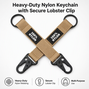 Laccetto Portachiavi a <span class=keywords><strong>Canguro</strong></span> per Scanner da Magazzino, in PVC Ecologico, con Chiusura di Sicurezza, Regalo Promozionale Personalizzato, Mini Estetico - Product Image 2
