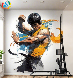 ماكينات طباعة على الحائط العمودية مباشرة إلى من خلال التصوير بالأشعة فوق البنفسجية في الأماكن المغلقة ، طابعة أقلام جدارية متعددة للطباعة على الحائط - Product Image 5