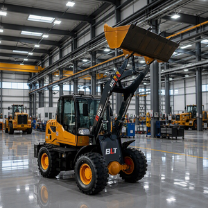 Компактный колесный погрузчик BLT 932 4WD для строительства и сельского хозяйства, высокоэффективный дизельный фронтальный погрузчик, цена от производителя - Product Image 4