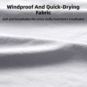 بدلة رياضية رجالية سريعة الجفاف للخريف، ملابس تدريب وجري وركوب طويلة الأكمام بسحاب - Product Image 2