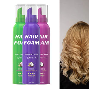 <span class=keywords><strong>Mousse</strong></span> <span class=keywords><strong>coiffante</strong></span> à séchage rapide 350 ml personnalisée en usine pour cheveux bouclés, crépus et extensions capillaires, sans parfum et non collante - Product Image 4