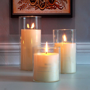 Vendite calde vasi di cera di sabbia di diverse dimensioni vasi di vetro candele <span class=keywords><strong>vaso</strong></span> - Product Image 4