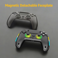 Plus de 10 couleurs pour les versions de manettes PS5, manette de jeu à double vibration pour console P5, joystick