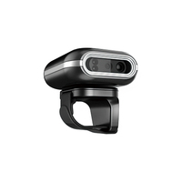 Scanner de codes-barres, bague personnalisable, 2D, mini lecteur de codes à barres sans fil