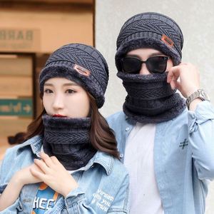 Men's Winter Beanie Thickened Knitted <b>Hat</b> with Fleece Lining Autumn <b>Hat</b> Neck Ear Protection Youth Cold Proof Beanies - Product Image 2