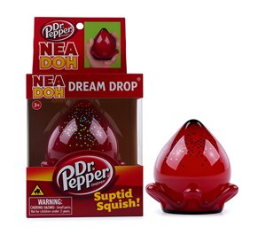 Nuevo NeaDoh, Juguete Antiestrés de Goma con Diseño de Gota de Agua Roja, Juguete de Descompresión para Adultos y Niños - Product Image 2
