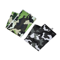 Serviette de cuisine jetable en microfibre gaufrée avec clip de suspension, portable, douce, durable et absorbante