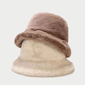 Chapeau Bob en Velours Doux et Moelleux pour Fille, Tendance et Mignon, en Polyester Uni, Idéal pour l'Hiver - Product Image 1