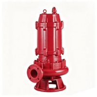 Pompe submersible pour eaux usées Shuangguan haute efficacité 5,5 kW-45 kW, 4 pôles, 6 pôles, WQ, haute levée, étanche IP68, personnalisable